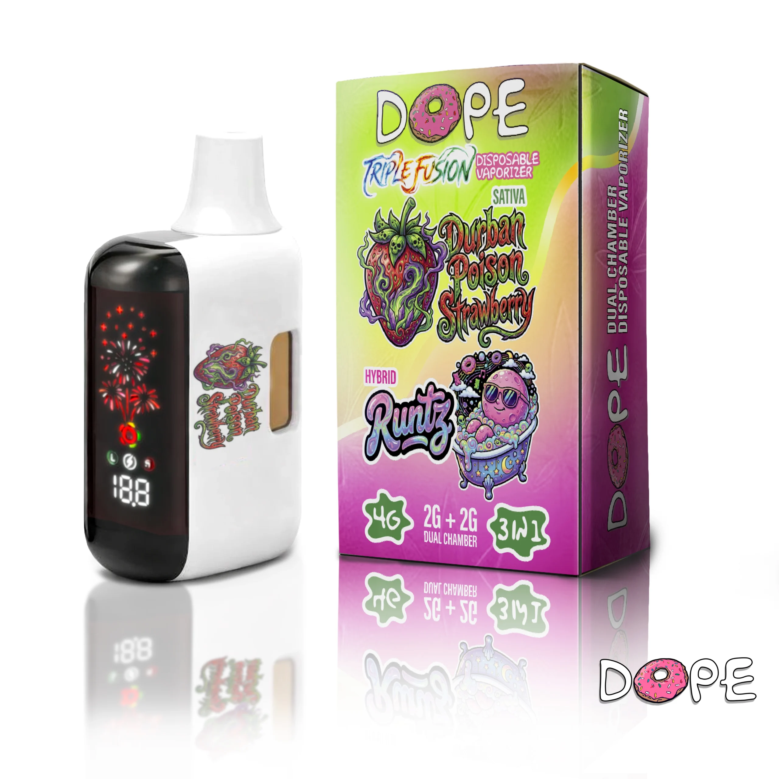 DOPE Disposable TRIPLE FUSION 4g - Image 15