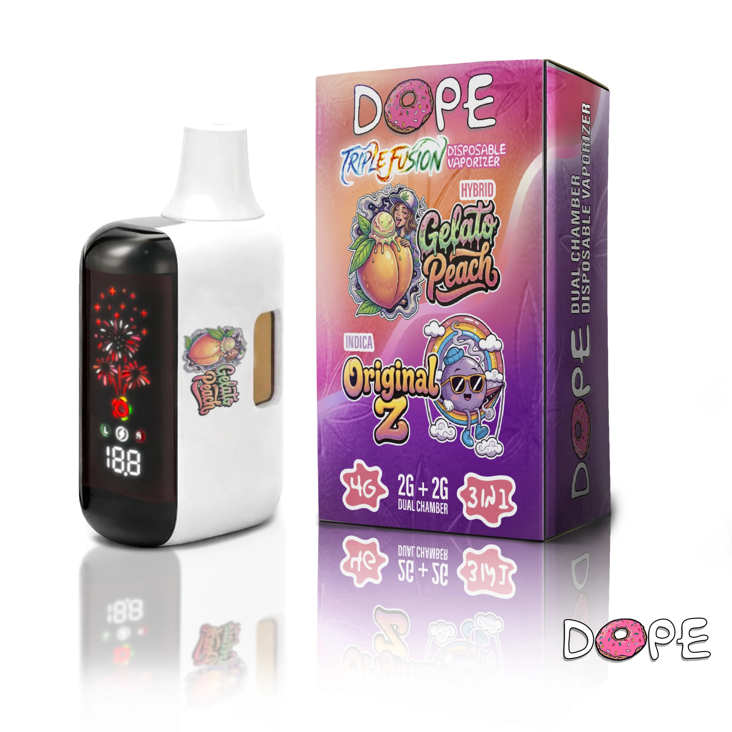 DOPE Disposable TRIPLE FUSION 4g - Image 14