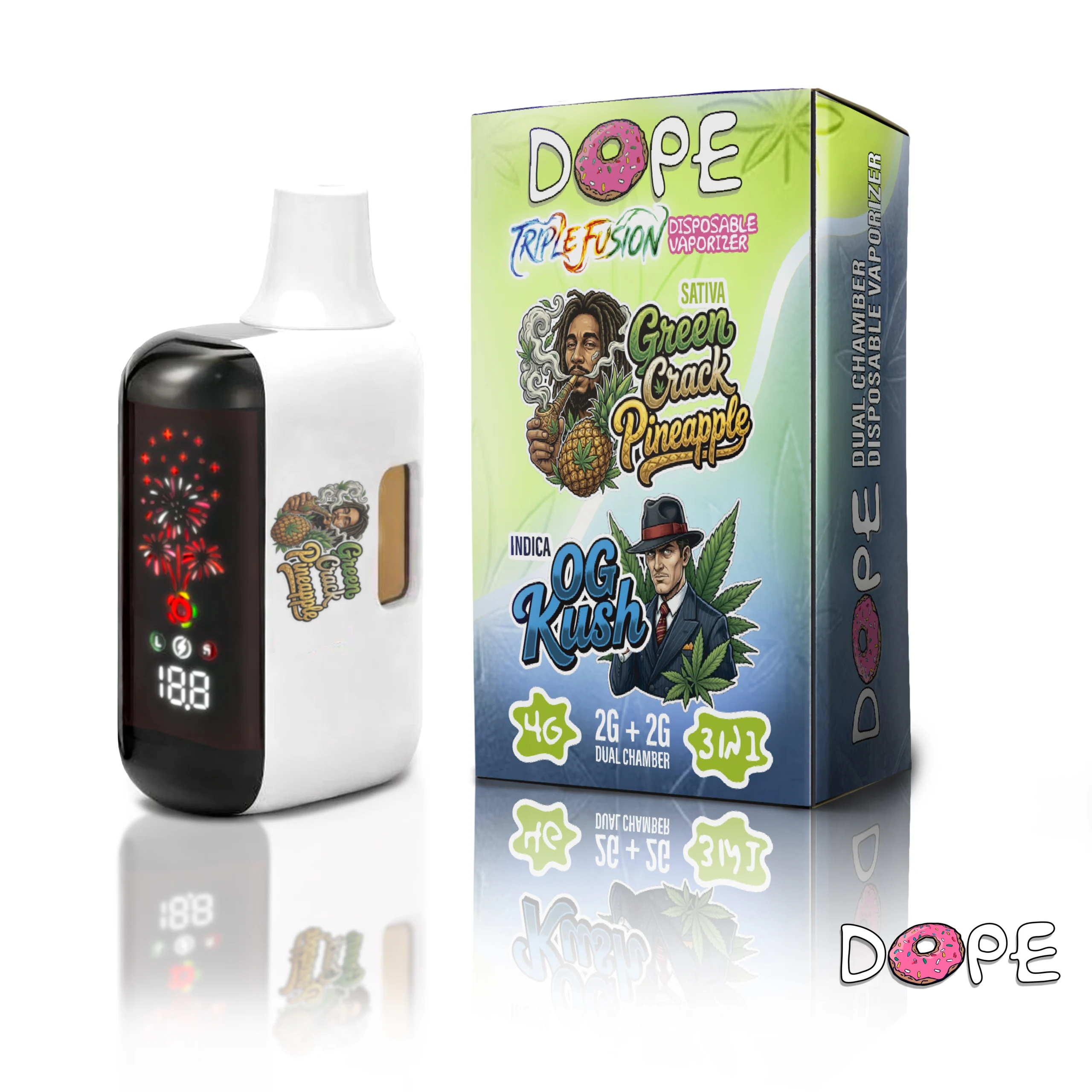 DOPE Disposable TRIPLE FUSION 4g - Image 13