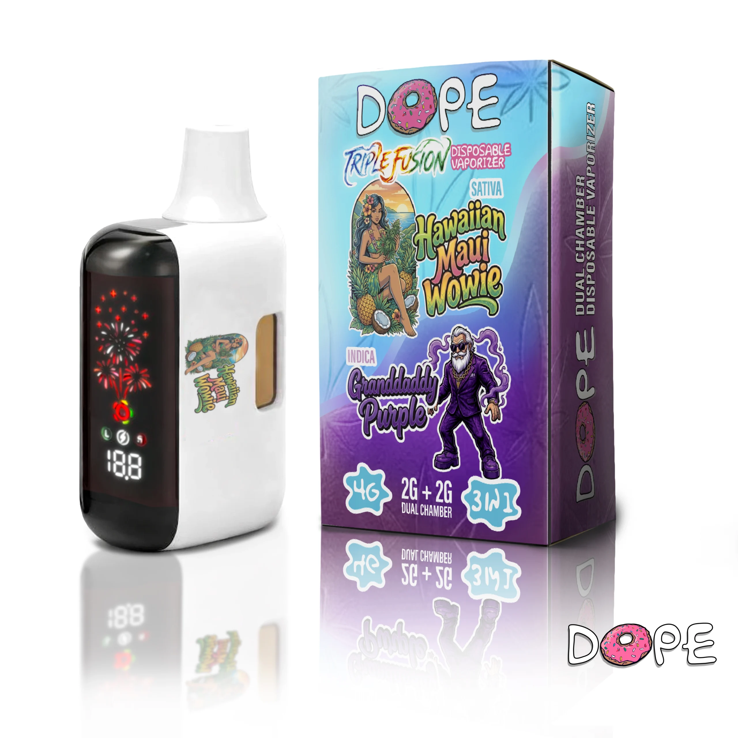 DOPE Disposable TRIPLE FUSION 4g - Image 12