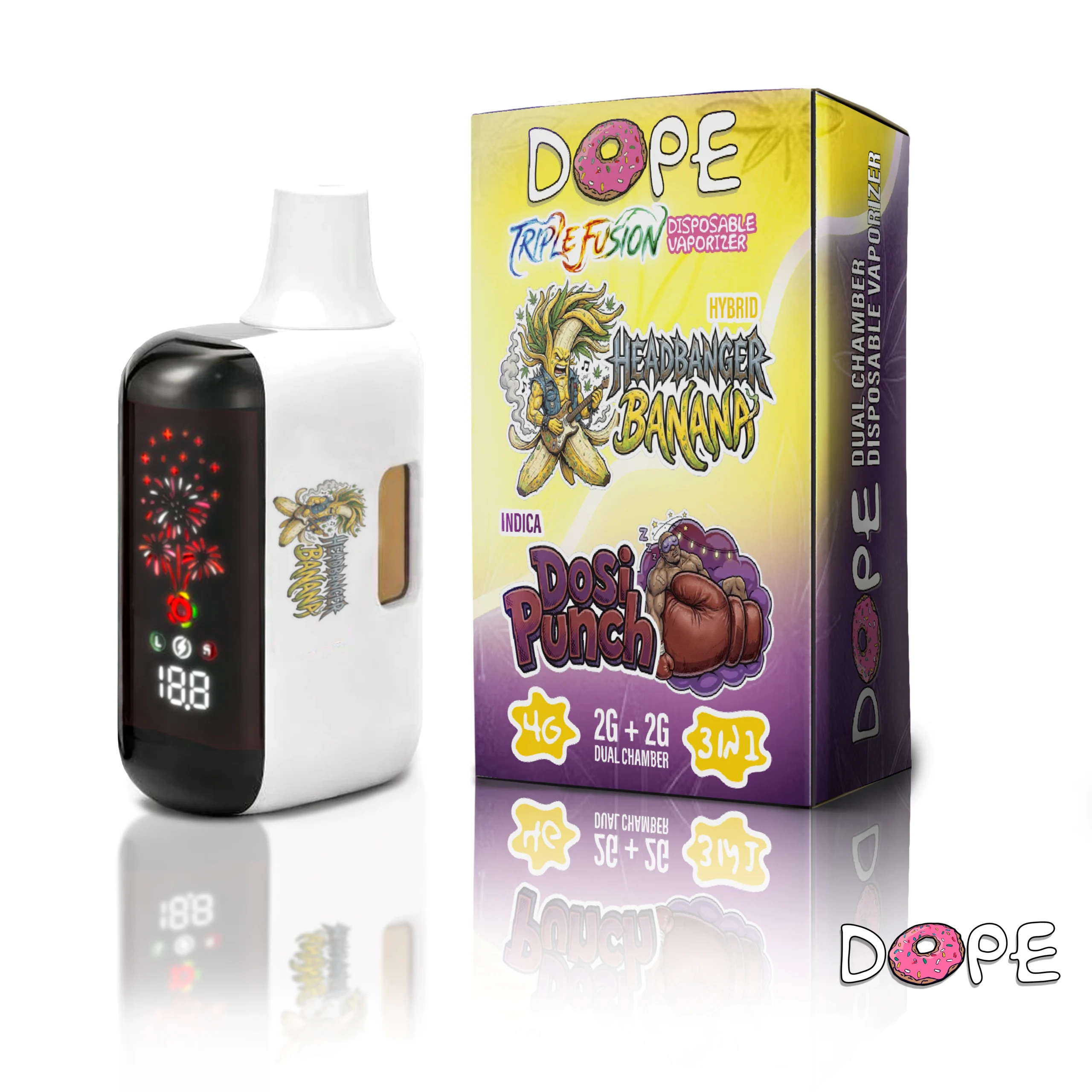 DOPE Disposable TRIPLE FUSION 4g - Image 11