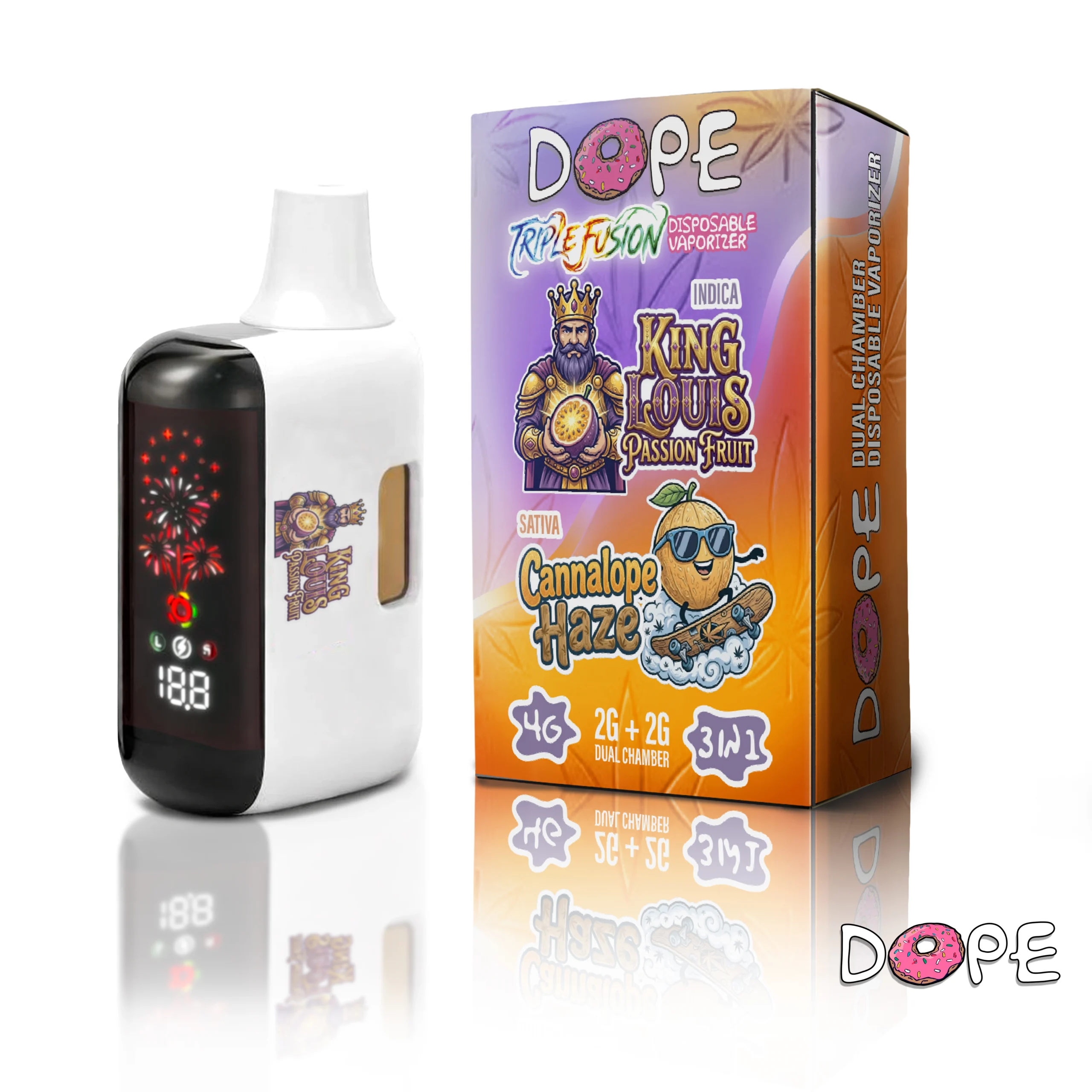 DOPE Disposable TRIPLE FUSION 4g - Image 1