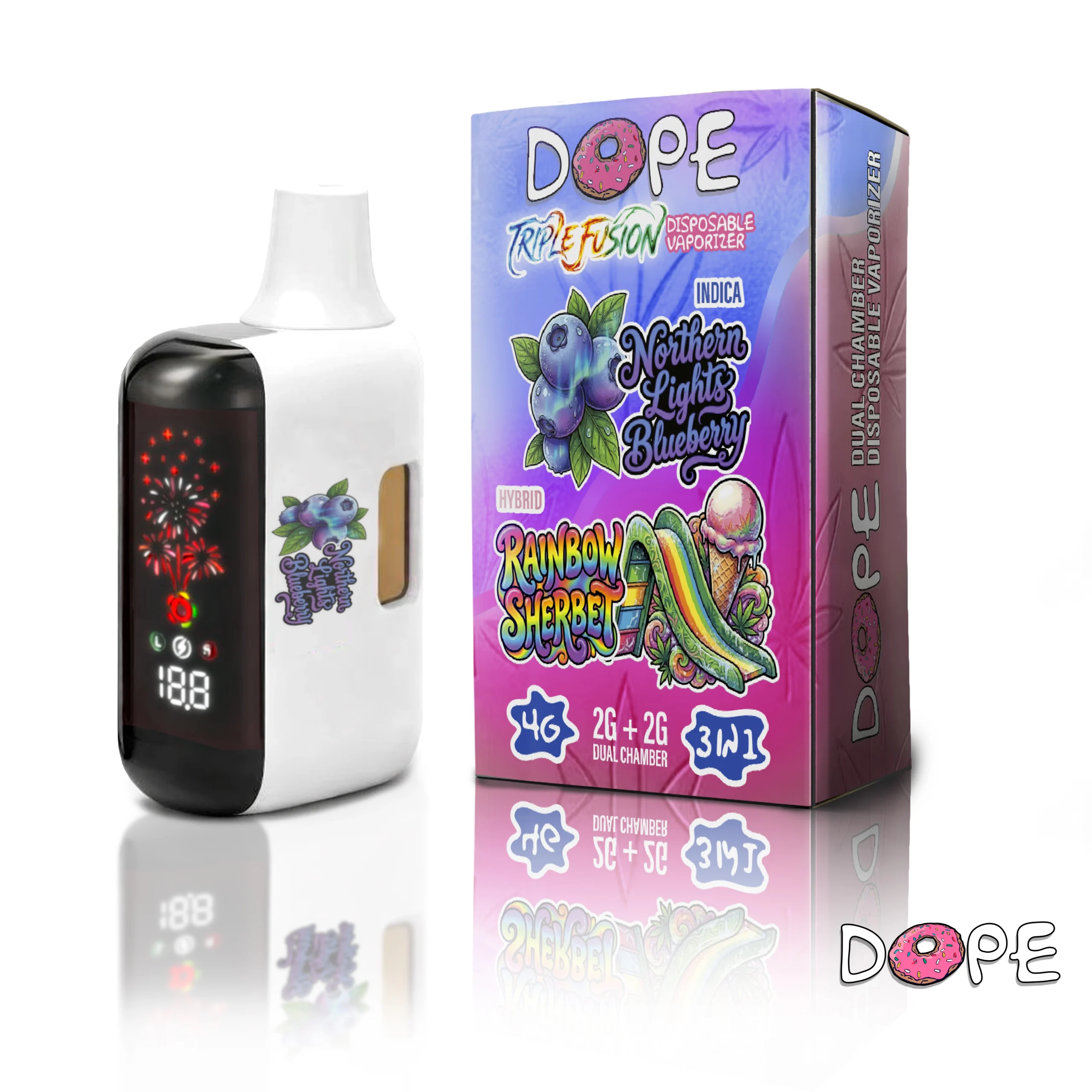 DOPE Disposable TRIPLE FUSION 4g - Image 4