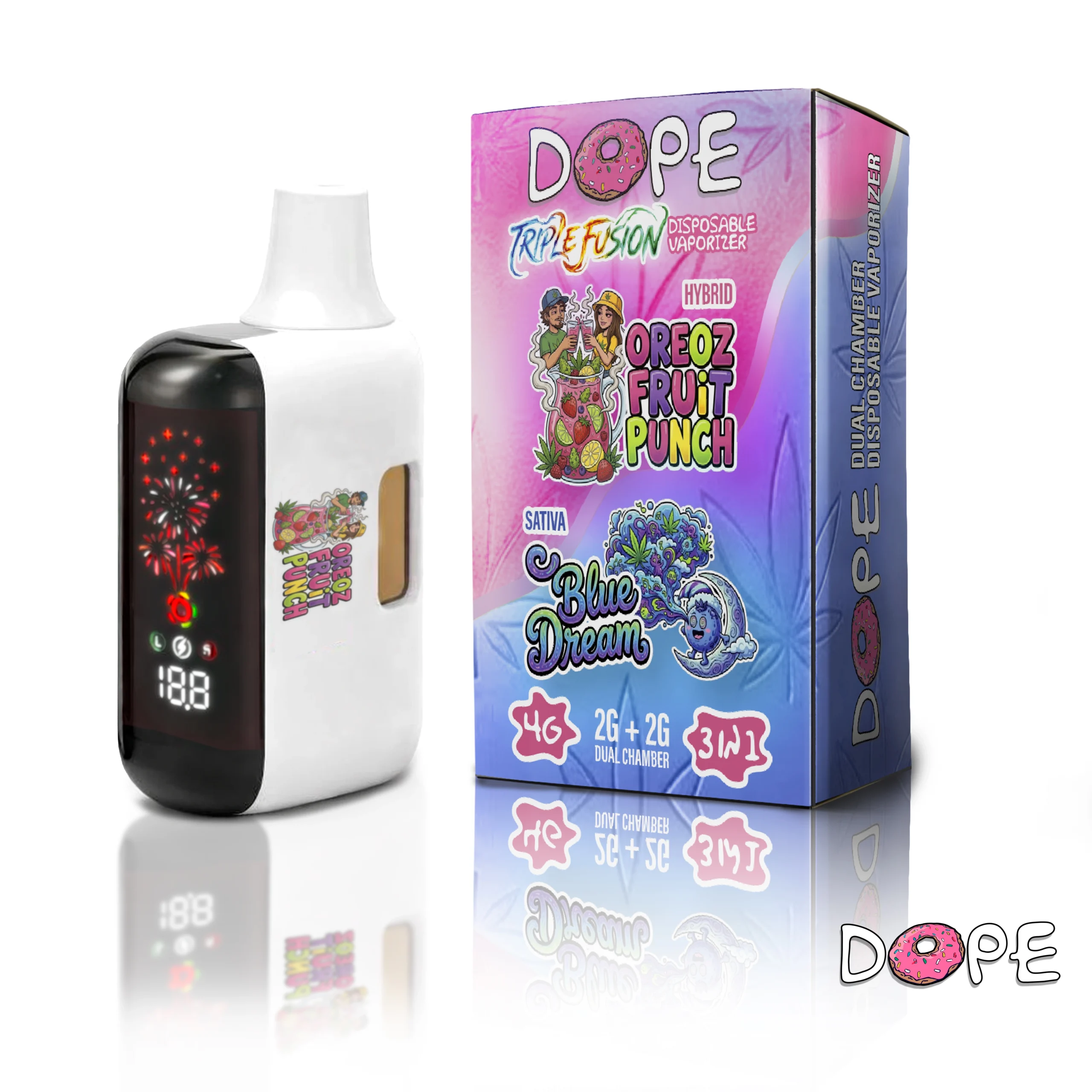 DOPE Disposable TRIPLE FUSION 4g - Image 10