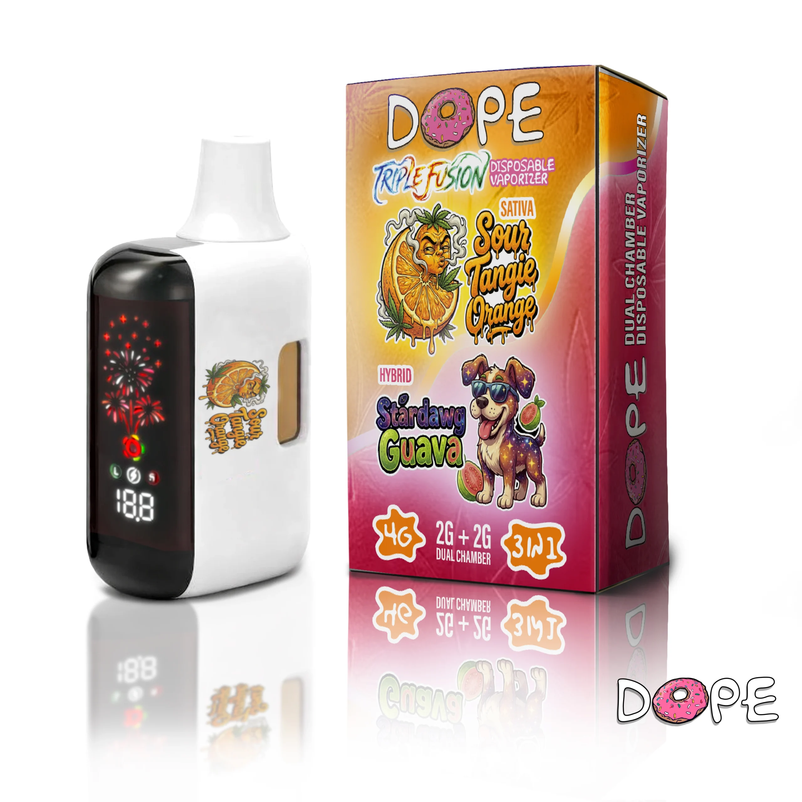 DOPE Disposable TRIPLE FUSION 4g - Image 8