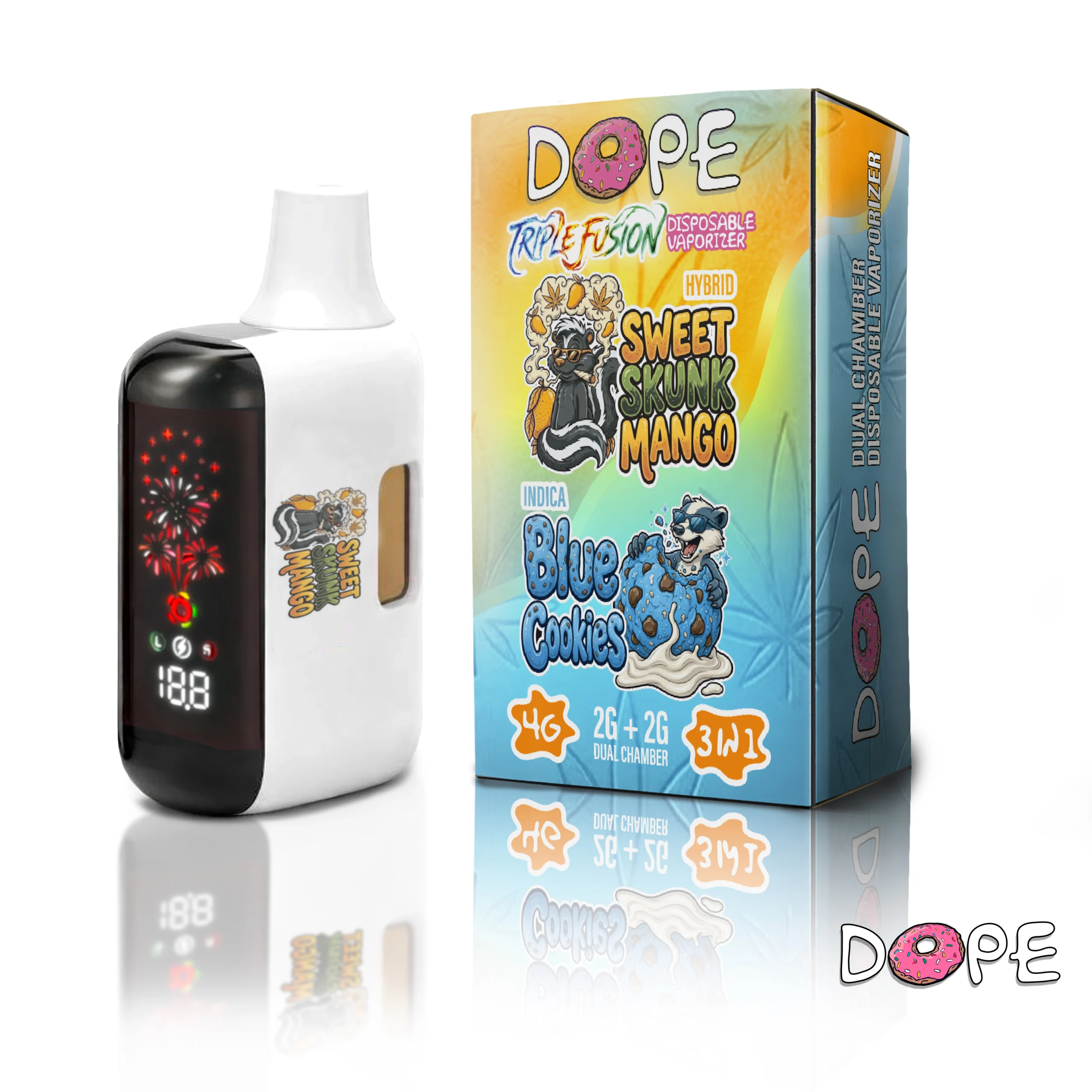 DOPE Disposable TRIPLE FUSION 4g - Image 6