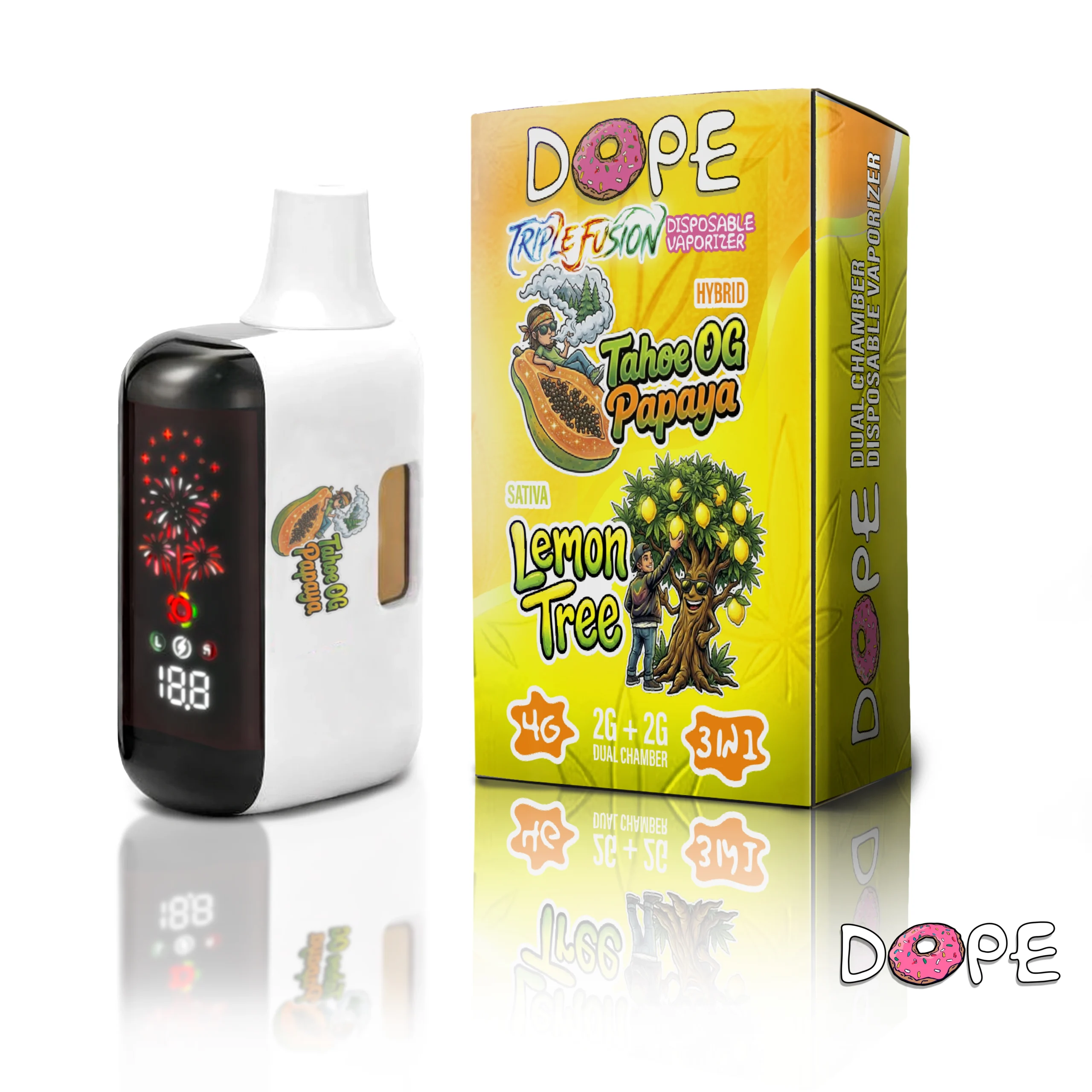 DOPE Disposable TRIPLE FUSION 4g - Image 5