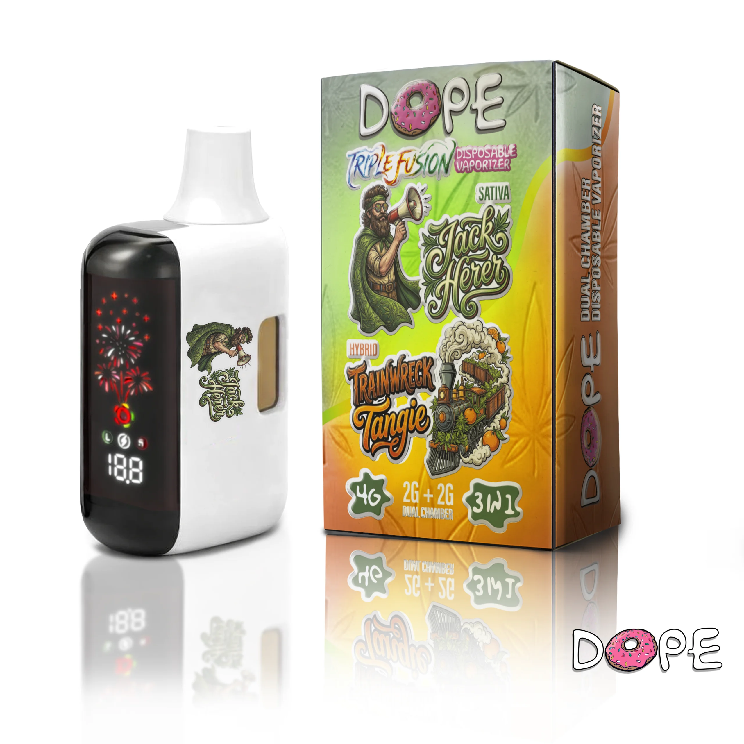 DOPE Disposable TRIPLE FUSION 4g - Image 3