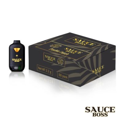 Sauce Boss Disposable DOUBLE DUTCH 2.2g Case Mix n Match